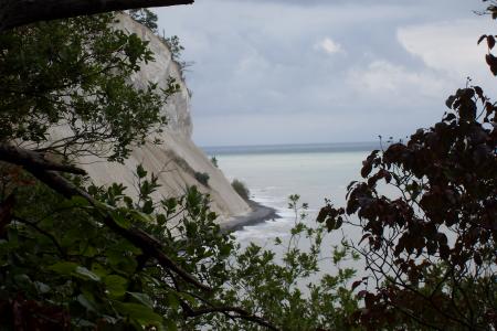 Les falaises de Mon, ph�nom�ne naturel int�ressant