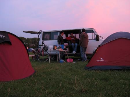 L'arriv�e au Danemark Vendredi 15 Aout