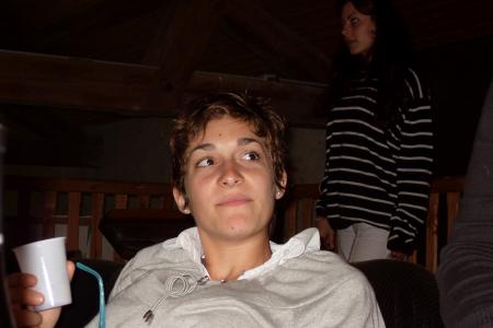 Catherine (merci mille fois de la part d'Emma) et Marie en arri�re plan