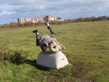 Ch�teau de Borgholm (�le d'�land)