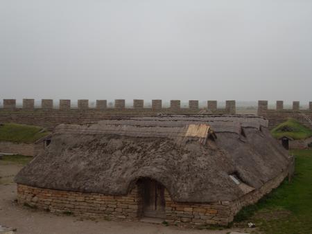 Le village Viking fortifi� 