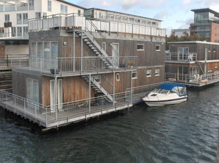 Les maisons flottants de V�stra Hamnen
