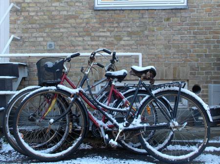 premi�res neiges sur Madsen et Public Bike